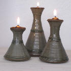 Set of 3 Oil Lamps