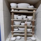 Loading for glaze firing